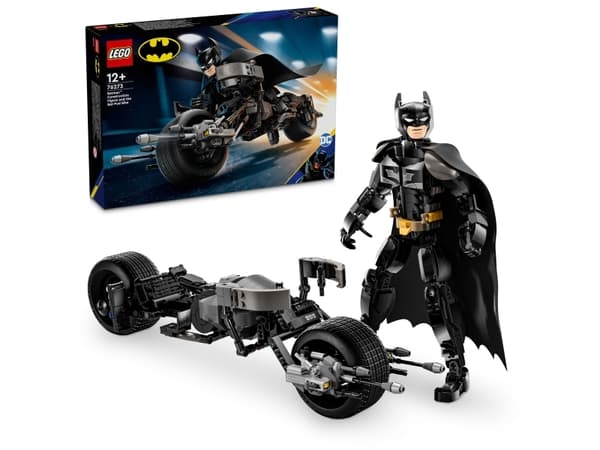LEGO Super Heroes DC 76273 Batman™ byggfigur och Batpod-cykeln