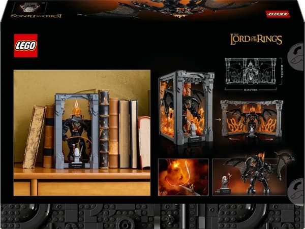 LEGO Icons 10367 Sagan om ringen: bokstöd med Balrog™