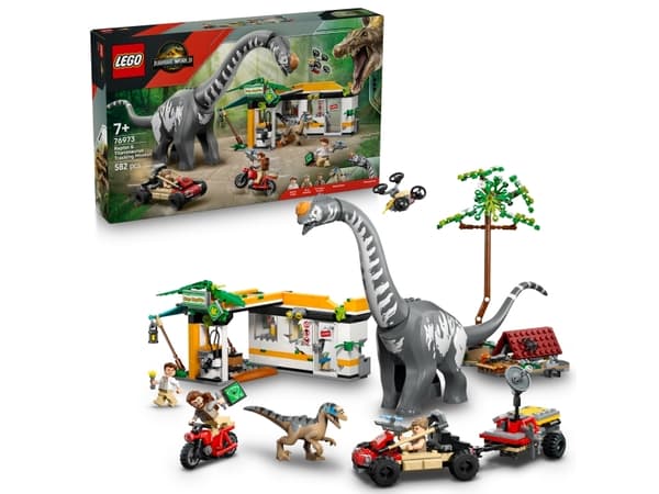 LEGO Jurassic World 76973 Raptor & Titanosaurus Tracking Mission