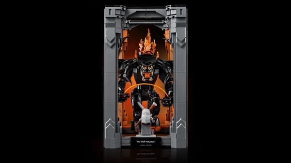 LEGO® Icons 10367 Sagan om ringen: bokstöd med Balrog™