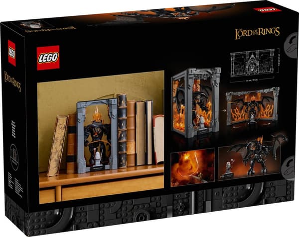 LEGO® Icons 10367 Sagan om ringen: bokstöd med Balrog™