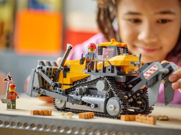 Gul bulldozer LEGO® City (60466)