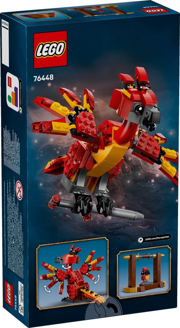 Fawkes™: Dumbledores fenixfågel LEGO® Harry Potter™ (76448)