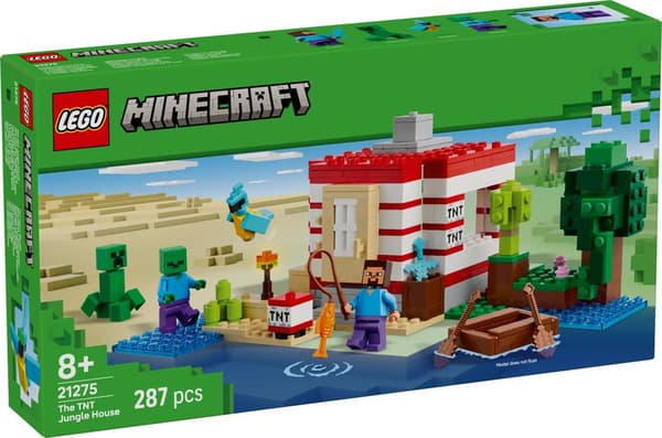 TNT-jungelhuset LEGO® Minecraft (21275)