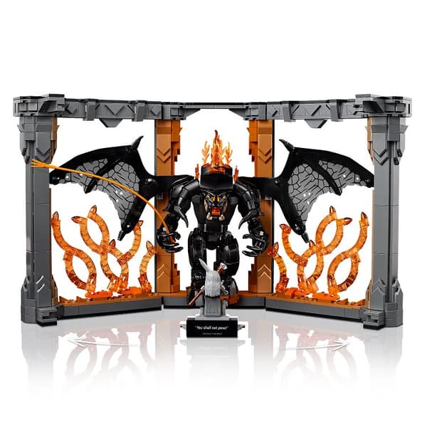 Sagan om ringen: bokstöd med Balrog™ LEGO® Icons (10367)