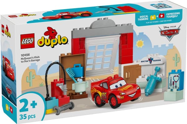 McQueen besøker Docs verksted LEGO® DUPLO® Disney (10456)