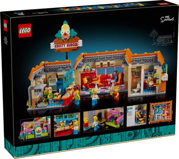 LEGO Icons The Simpsons Krustyburgare 10352