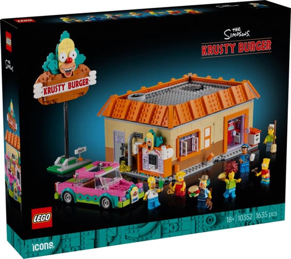 LEGO Icons The Simpsons Krustyburgare 10352