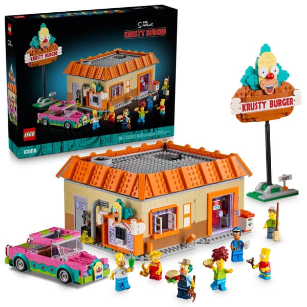 LEGO Icons The Simpsons Krustyburgare 10352