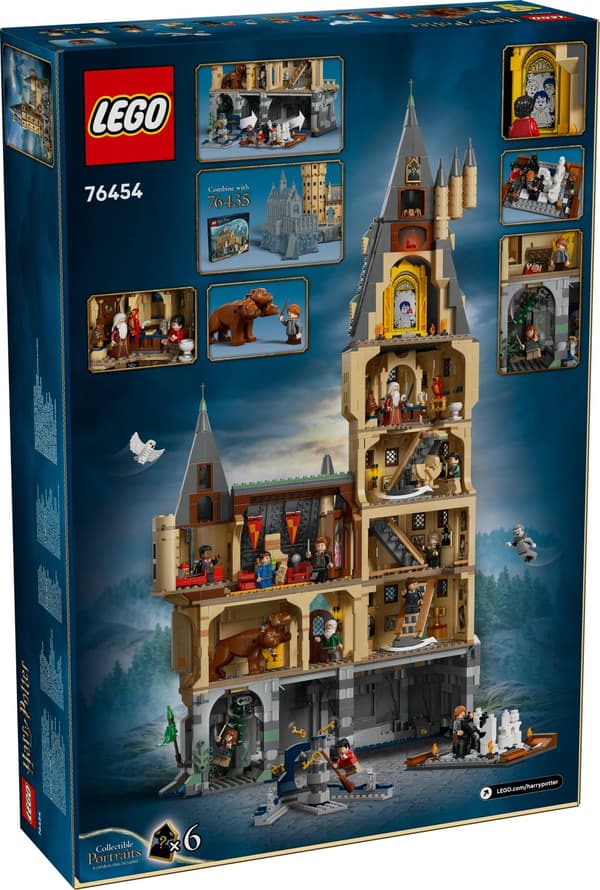 Hogwarts™ slott: huvudtornet LEGO® Harry Potter™ (76454)