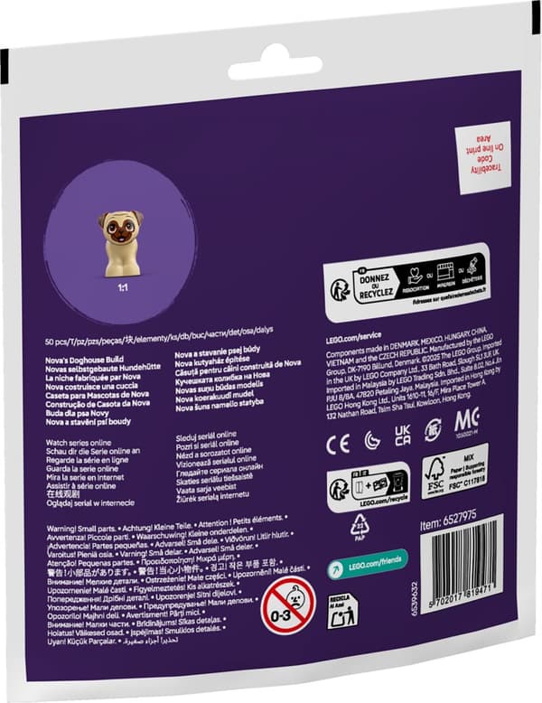 LEGO Friends Nova bygger en hundkoja 30697