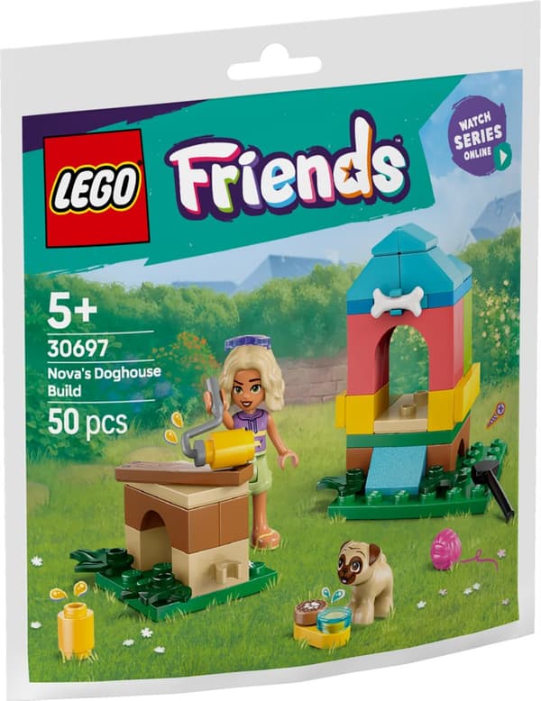 LEGO Friends Nova bygger en hundkoja 30697
