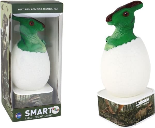 LeanToys LED yövalo Dinosaurus Parasaurolophus Micro USB