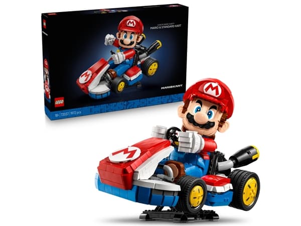 LEGO Super Mario 72037 Mario Kart™ – Mario og Standard Kart