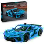 LEGO Technic Chevrolet Corvette Stingray blå 42217