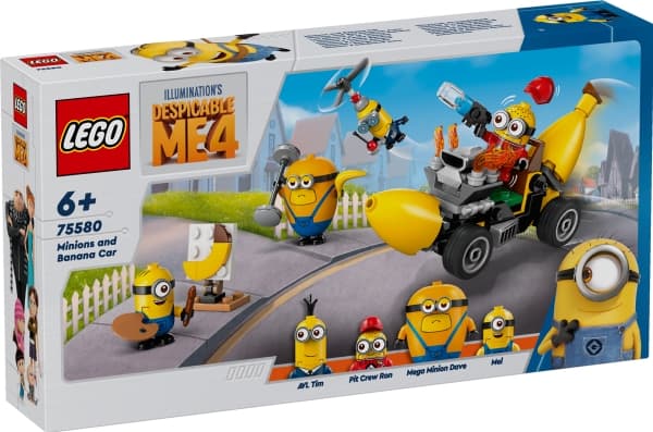 LEGO® Me, the Villain 4 75580 Mimons och bananbilen