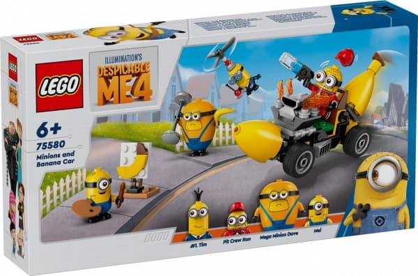 LEGO® Me, the Villain 4 75580 Mimons och bananbilen