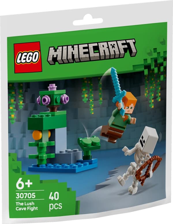LEGO® Minecraft Striden i den frodiga grottan 30705