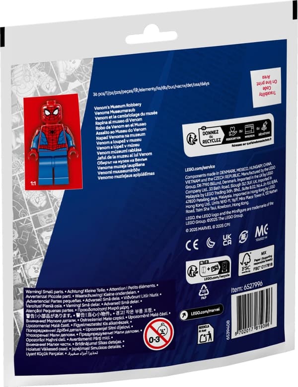 LEGO® Marvel Spiderman Venoms rån på museet 30707