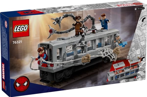 LEGO Super Heroes 76321 Spider-Man mot Doc Ock: T-banescenen