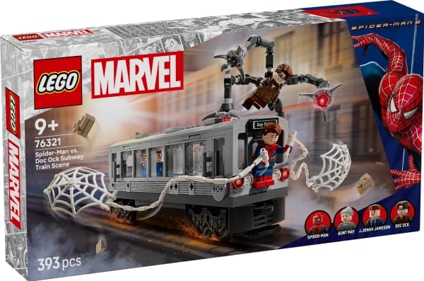 LEGO Super Heroes 76321 Spider-Man mot Doc Ock: T-banescenen