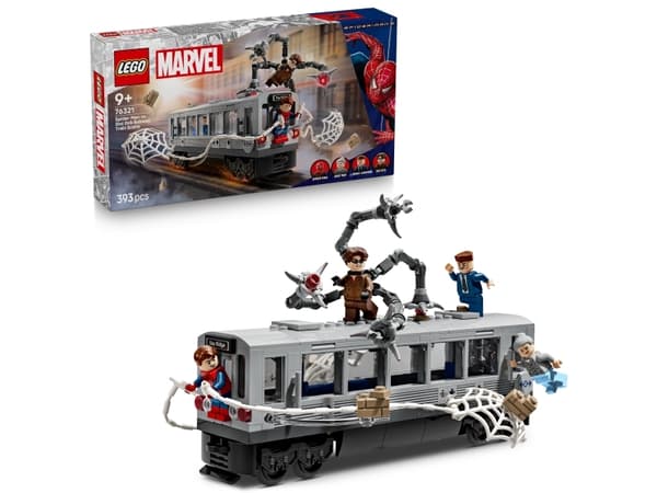 LEGO Super Heroes 76321 Spider-Man mot Doc Ock: T-banescenen