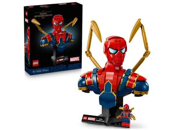 LEGO Super Heroes 76326 Byste av Iron Spider-Man