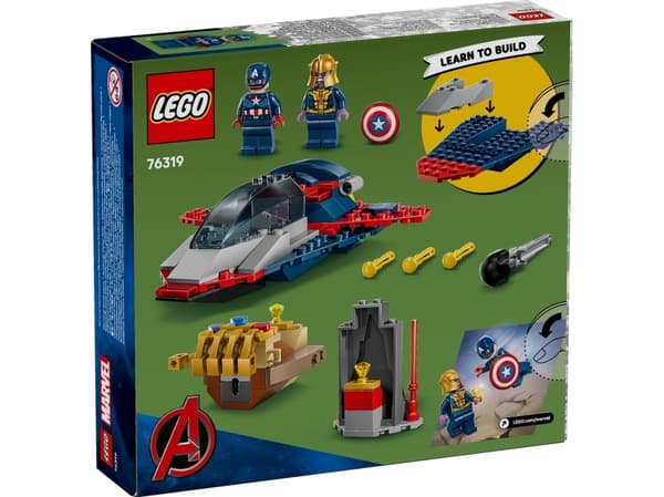 LEGO Super Heroes 76319 Captain America mot Thanos
