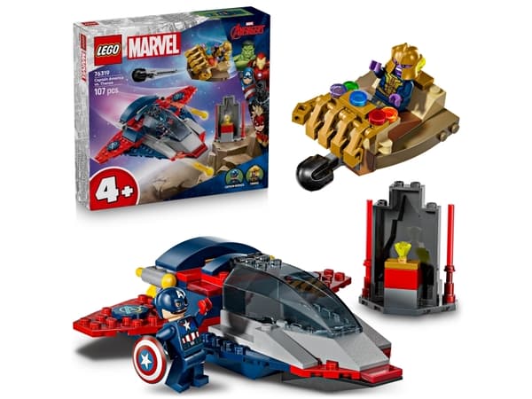 LEGO Super Heroes 76319 Captain America mot Thanos