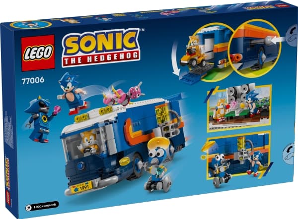 LEGO Sonic 77006 Team Sonics kommandovogn