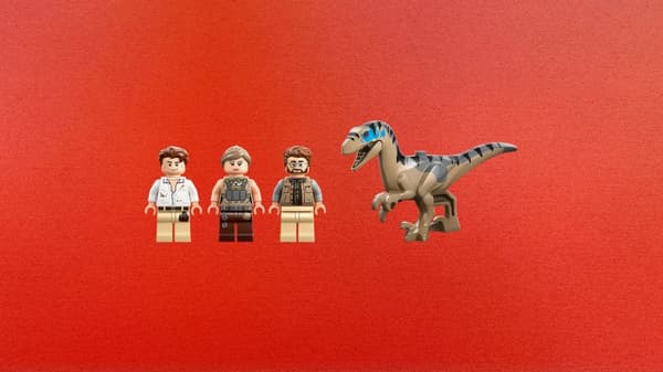 LEGO® Jurassic World Spårningsuppdrag med raptor och titanosaurus 76973