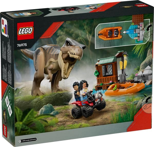LEGO® Jurassic World Flodflykt med T. rex 76975