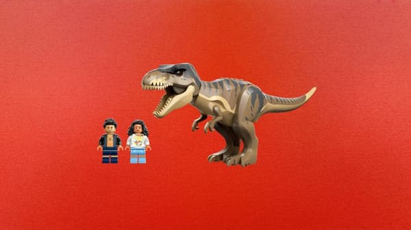 LEGO® Jurassic World Flodflykt med T. rex 76975