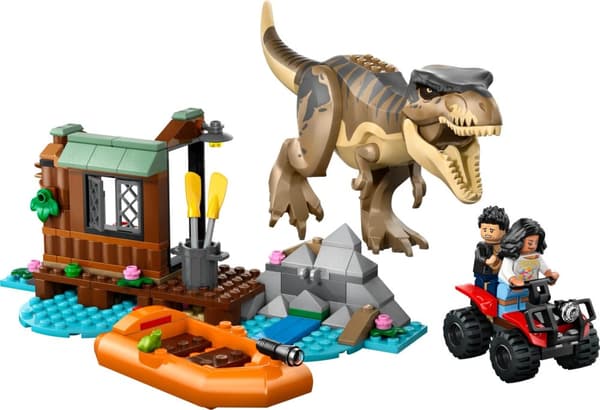 LEGO® Jurassic World Flodflykt med T. rex 76975