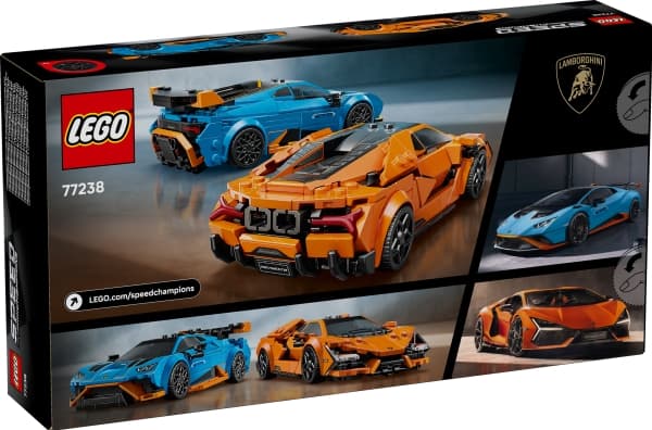 LEGO Speed Champions 77238 Lamborghini Revuelto & Huracán STO