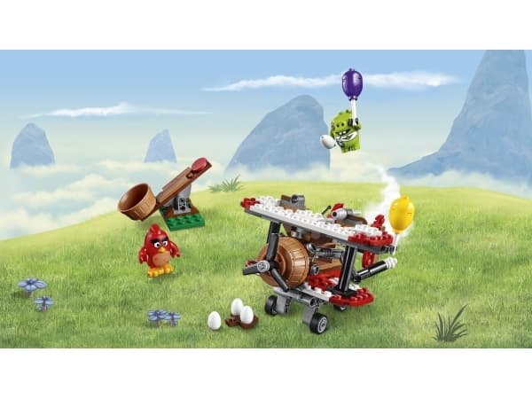 LEGO Angry Birds Piggy Plane Attack, Flerfarvet, 6 År, 168 pcs, Film, 12 År