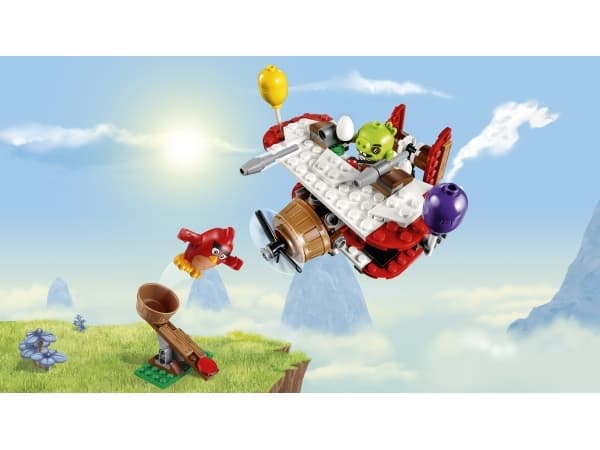 LEGO Angry Birds Piggy Plane Attack, Flerfarvet, 6 År, 168 pcs, Film, 12 År