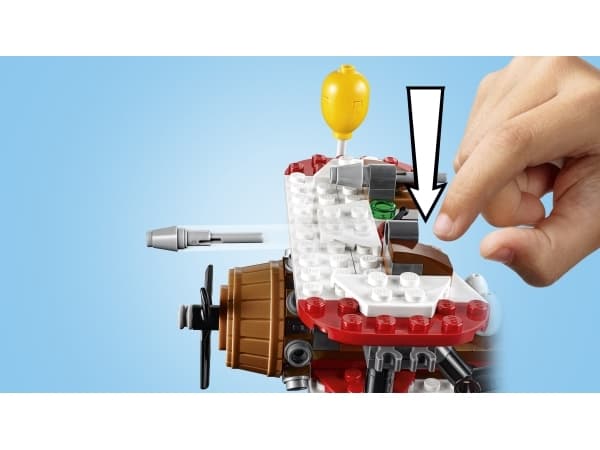 LEGO Angry Birds Piggy Plane Attack, Flerfarvet, 6 År, 168 pcs, Film, 12 År