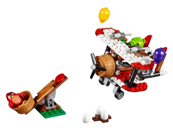 LEGO Angry Birds Piggy Plane Attack, Flerfarvet, 6 År, 168 pcs, Film, 12 År