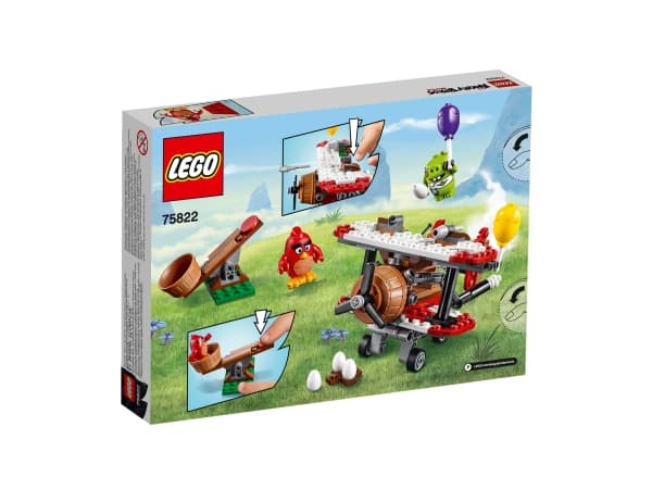 LEGO Angry Birds Piggy Plane Attack, Flerfarvet, 6 År, 168 pcs, Film, 12 År