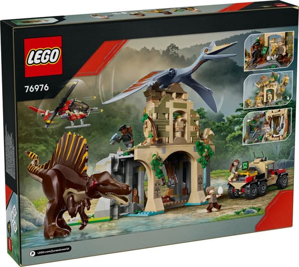 Flyguppdrag med spinosaurus och quetzalcoatlus LEGO® Jurassic World (76976)