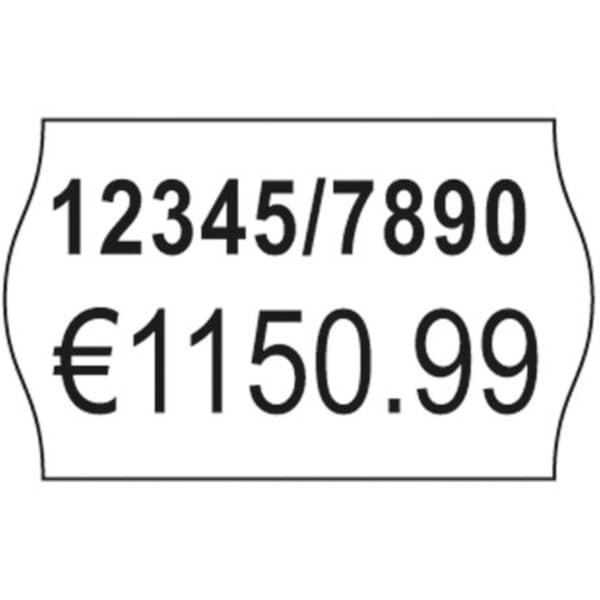 Avery-Zweckform Prisetiketter PLP1626 Permanent Etikettbredd: 26 mm Etiketthöjd: 16 mm Vit 12000 st