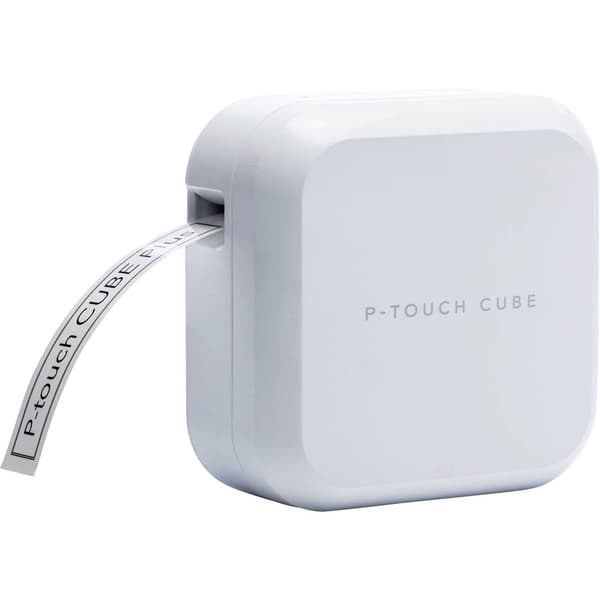 Brother P-touch CUBE Plus P710BT Märkmaskin Lämplig för tejp: TZ 3.5 mm, 6 mm, 9 mm, 12 mm, 18 mm, 24 mm Svart