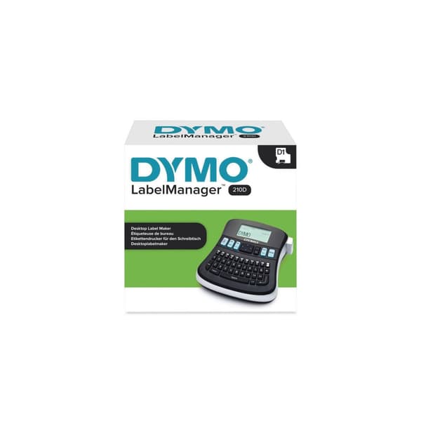 Märkmaskin DYMO LM210D Svart, Silver