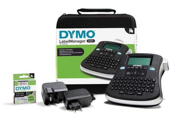 Märkmaskin DYMO LM210D Kit Svart, Grå