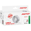 Miniatyrbild 1 av 2: METO Prisetiketter 9506167 Permanent Etikettbredd: 26 mm Etiketthöjd: 16 mm Vit 1 st