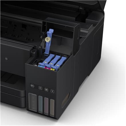 Epson multifunksjonell skriver L6190 farge, blekkskriver, patronfri utskrift, A4, Wi-Fi, svart