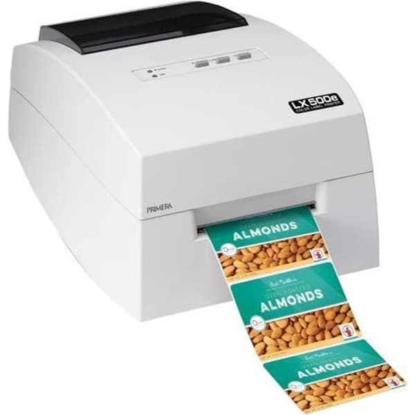 Primera LX500e Color Inkjet Roll Etikettskrivare (10,8 cm) 4800 x 1200 dpi USB Cutter
