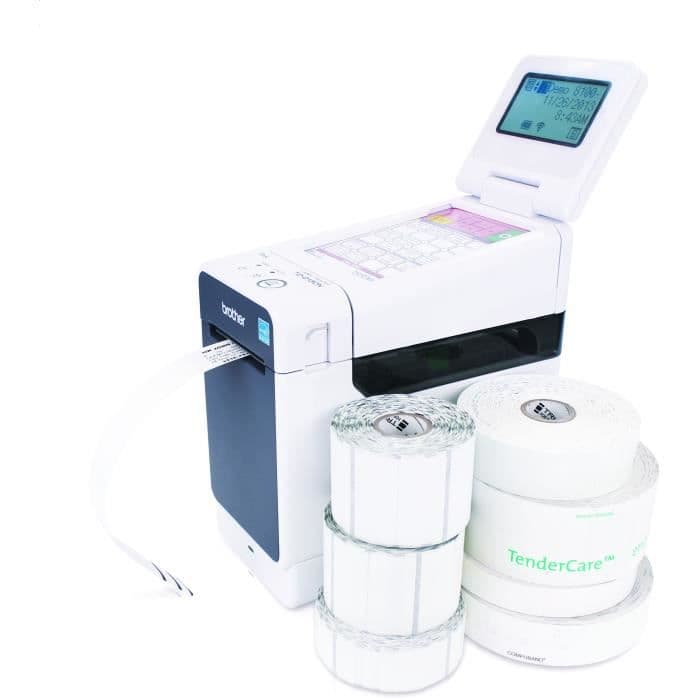 BROTHER TD-2130NHC etikettskrivare - För patientarmband - Termisk - Monokrom - USB och Ethernet - 300dpi