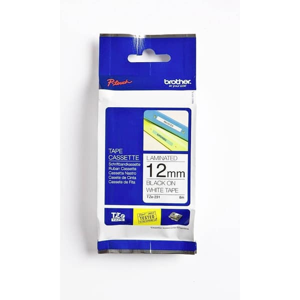 Brother Bundle P-touch D400BP + 5x TZe-231 Märkmaskin Lämplig för tejp: TZ 3.5 mm, 6 mm, 9 mm, 12 mm, 18 mm